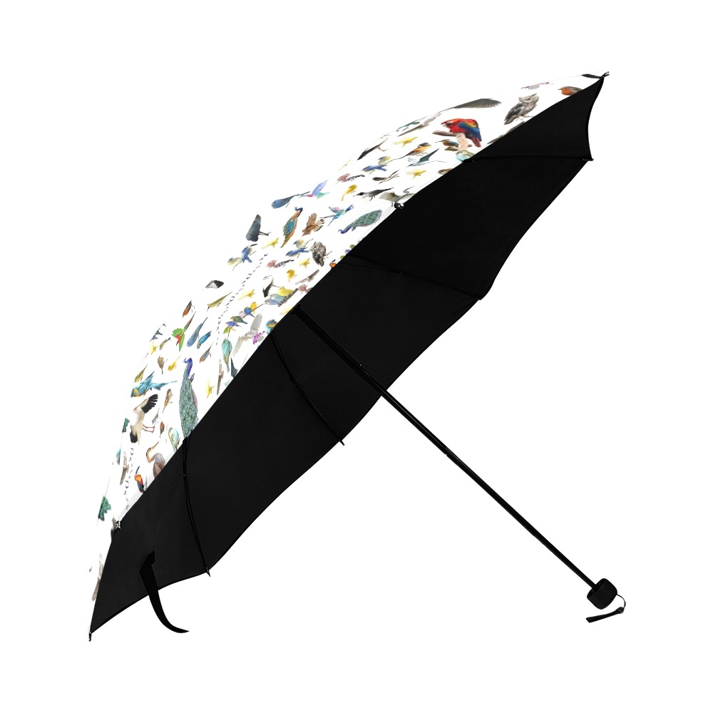 oiseaux Anti-UV Foldable Umbrella (U08)