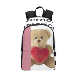 Teddy Bear Fabric Backpack for Adult (Model 1659)