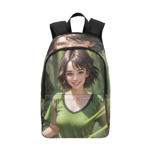 oil-painting Fabric Backpack for Adult (Model 1659)