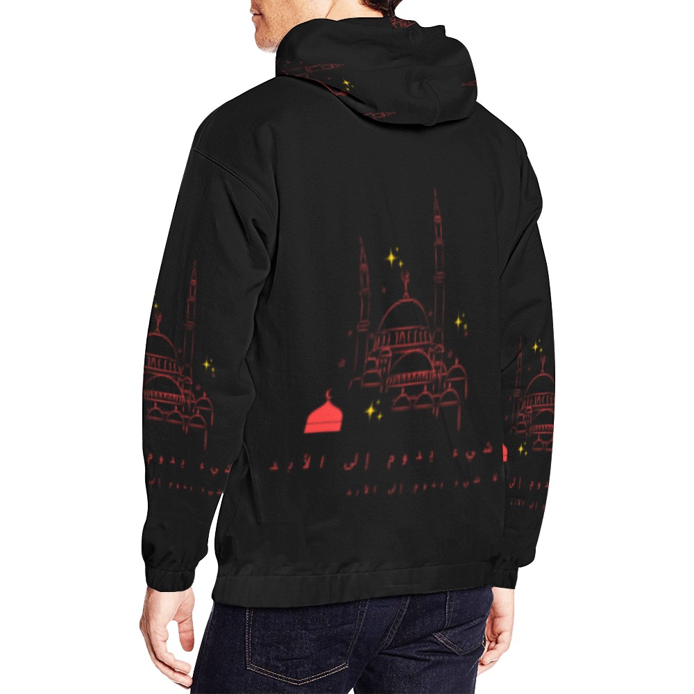 Logo hoodie All Over Print Hoodie for Men (USA Size) (Model H13)