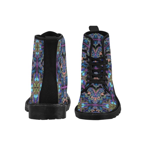 sweet nature-black 2 Martin Boots for Women (Black) (Model 1203H)