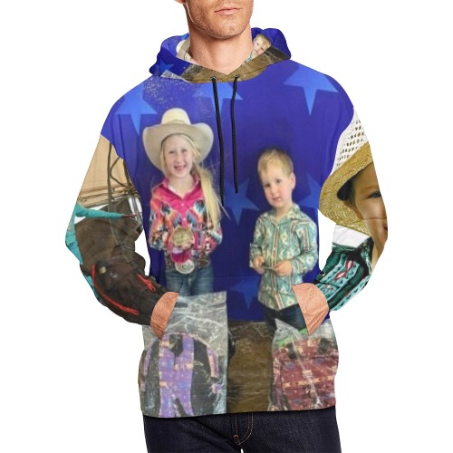 Charli-OllieAdultSweatshirt All Over Print Hoodie for Men (USA Size) (Model H13)