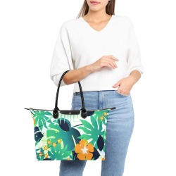 GROOVY FUNK THING FLORAL Single-Shoulder Lady Handbag (Model 1714)