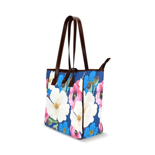 Poppies Poppies Classic Shoulder Tote Classic Tote Bag (Model 1644)