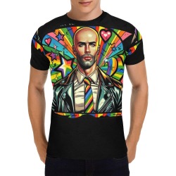 Guy with Pride Gay by Fetishworld All Over Print T-Shirt for Men (USA Size) (Model T40)