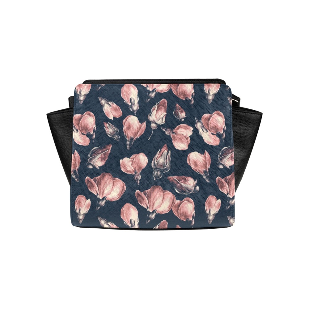 Tulips Satchel Bag (Model 1635)
