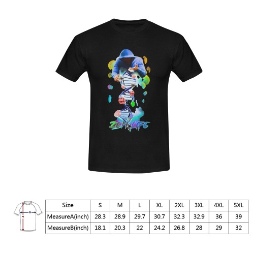 Zen Dice Tee Men's T-Shirt in USA Size (Front Printing Only)