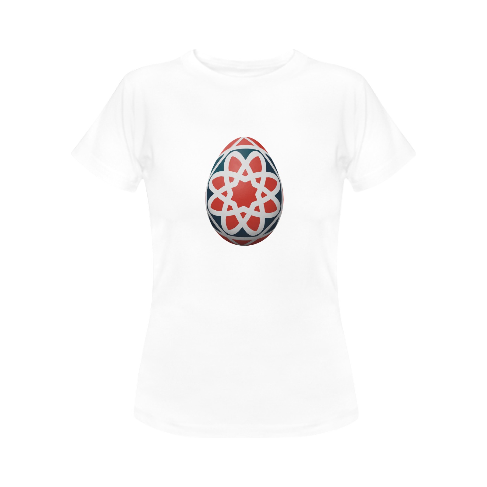 magic flower EGG Women's T-Shirt in USA Size (Front Printing Only)