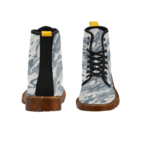 Modern Rock Fashion Camo Martin Boots For Women Model 1203H