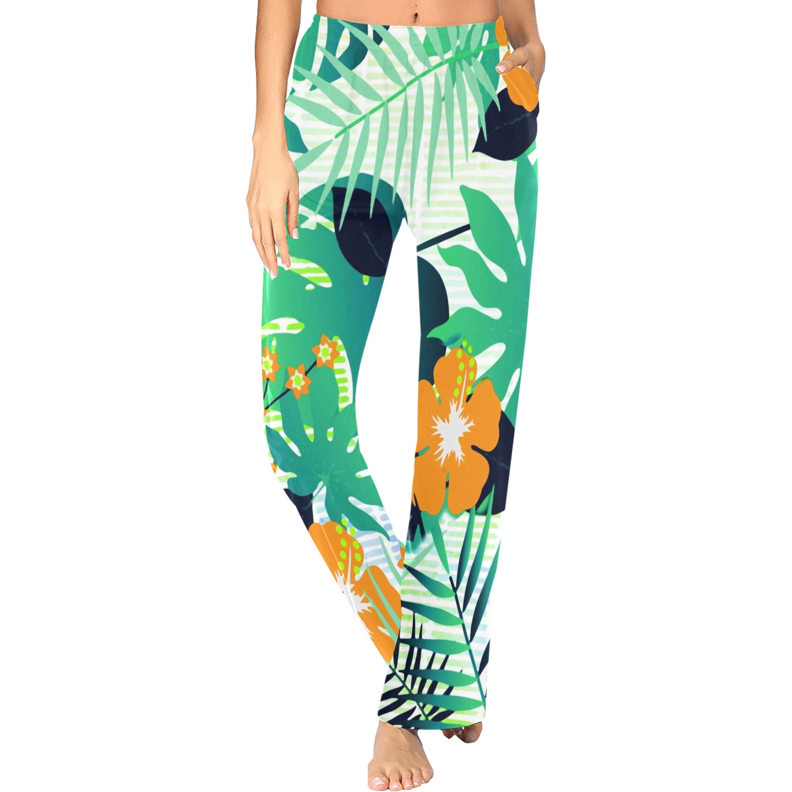 GROOVY FUNK THING FLORAL Women's Pajama Trousers