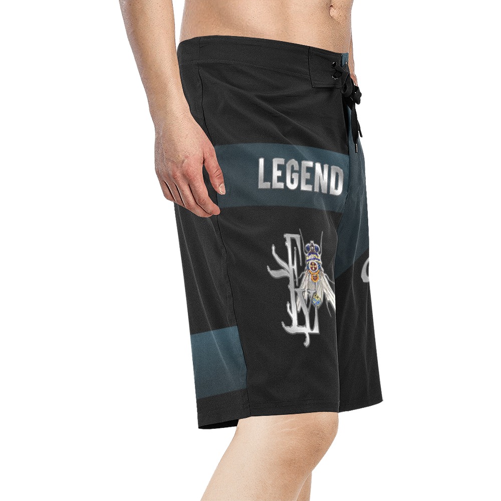 Legend Collectable Fly Men's All Over Print Board Shorts (Model L16)