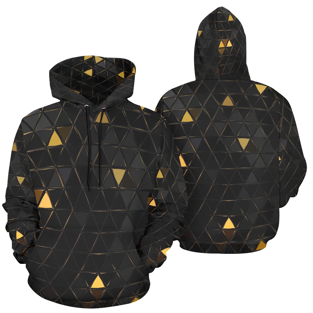 mosaic triangle 7 All Over Print Hoodie for Women (USA Size) (Model H13)
