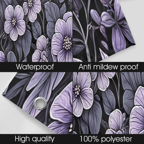 Fabulous Florals 36 Shower Curtain 36"x72"