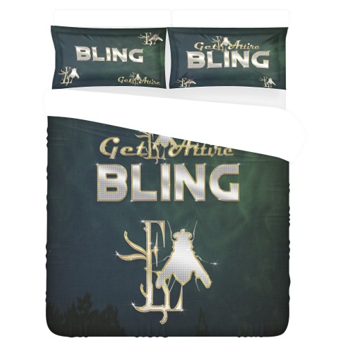 Bling Collectable Fly 3-Piece Bedding Set