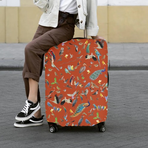 oiseaux 14 Luggage Cover/Extra Large 28"-30"