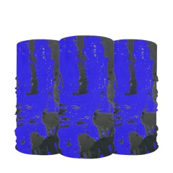 Blue Splatter Bandana Multifunctional Headwear (Pack of 3)