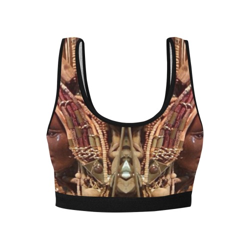 Armalanikai Women's All Over Print Sports Bra (Model T52)