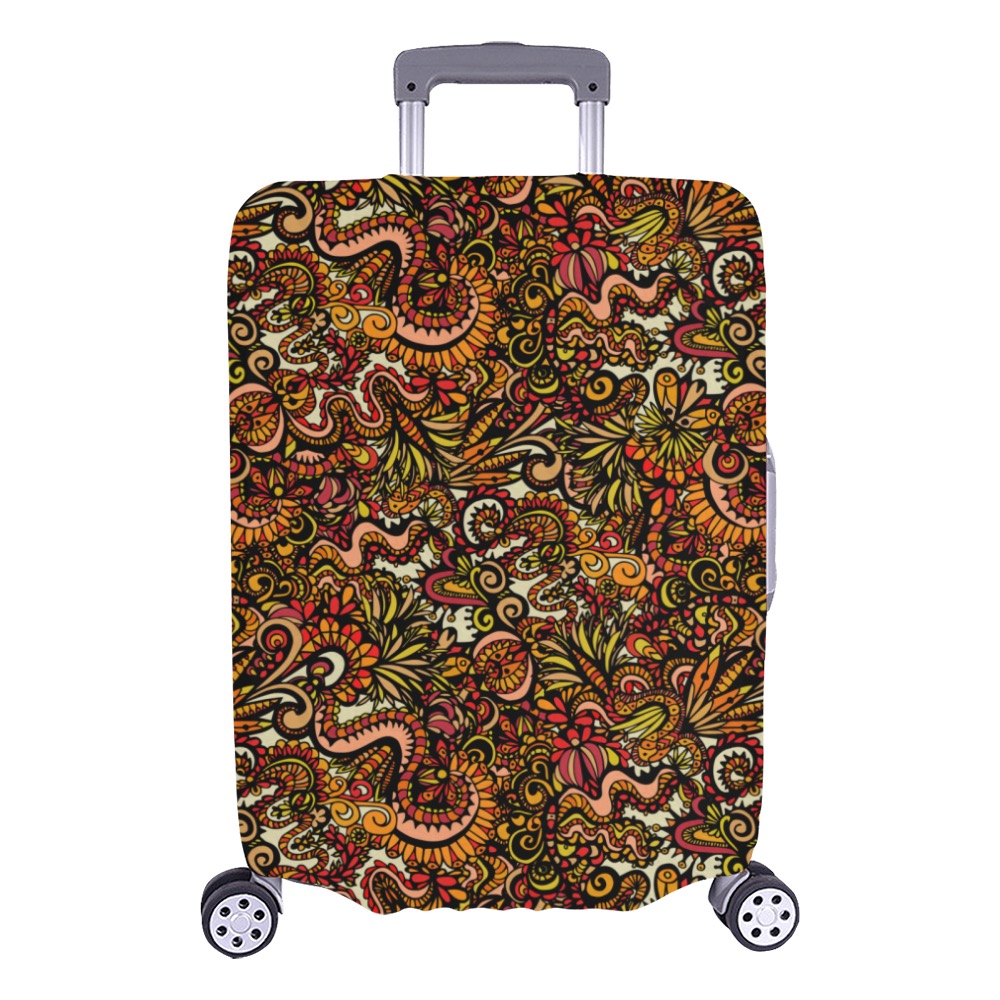 Dragonscape - Small Pattern Luggage Cover/Large 26"-28"