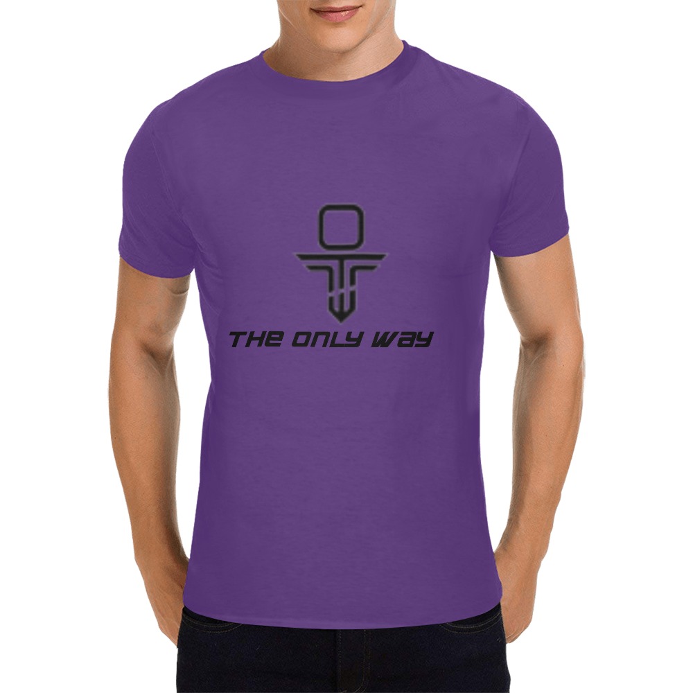 Only men Shirt Men's T-Shirt in USA Size (Front Printing Only)