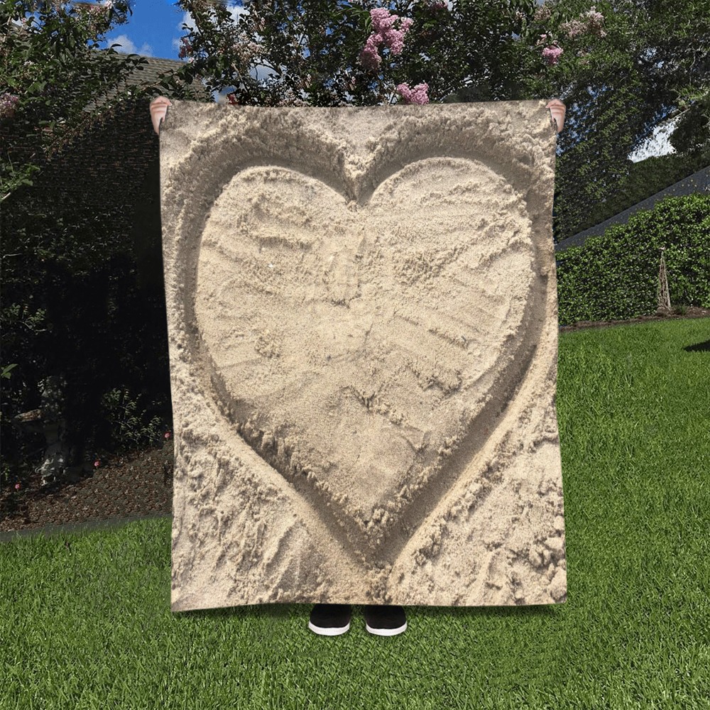 Love in the Sand Collection Quilt 40"x50"