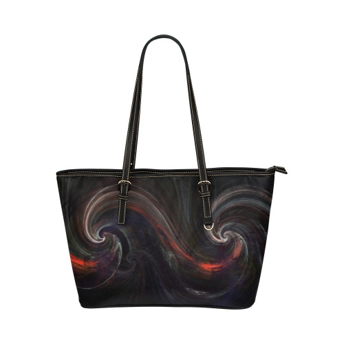 painted Leather Tote Bag/Small (Model 1651)