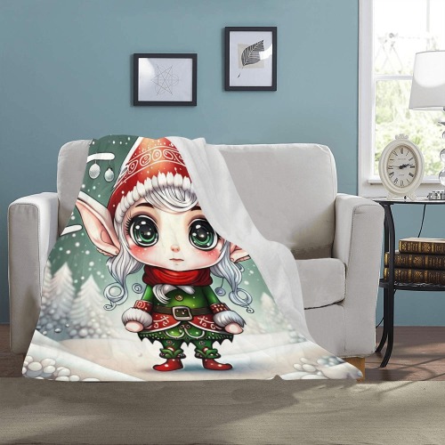 Christmas Elf Ultra-Soft Micro Fleece Blanket 40"x50"