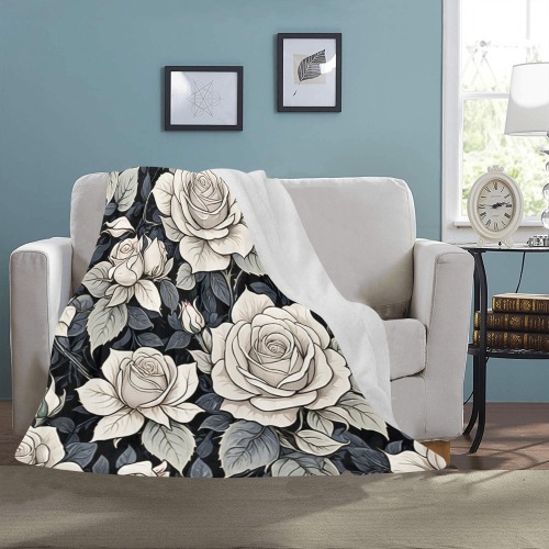 Fabulous Florals 18 Ultra-Soft Micro Fleece Blanket 50"x60"