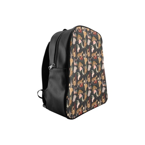 SERVAL SAVANNAH CAT-02 School Backpack (Model 1601)(Small)