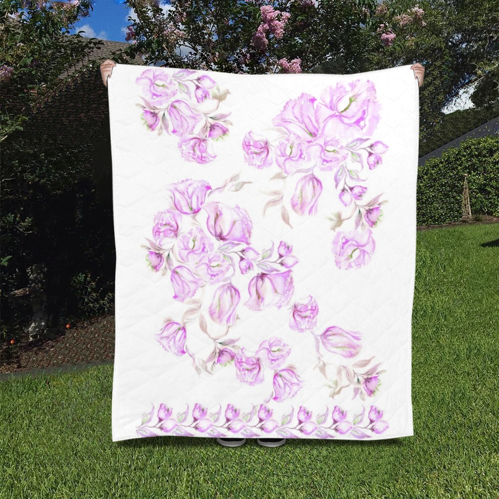 Chinese Peonies 2 Quilt 50"x60"