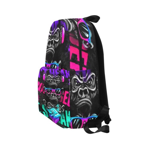 Thee Monkeys Unisex Classic Backpack (Model 1673)