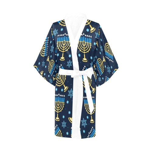 Hanukkah Kimono Kimono Robe