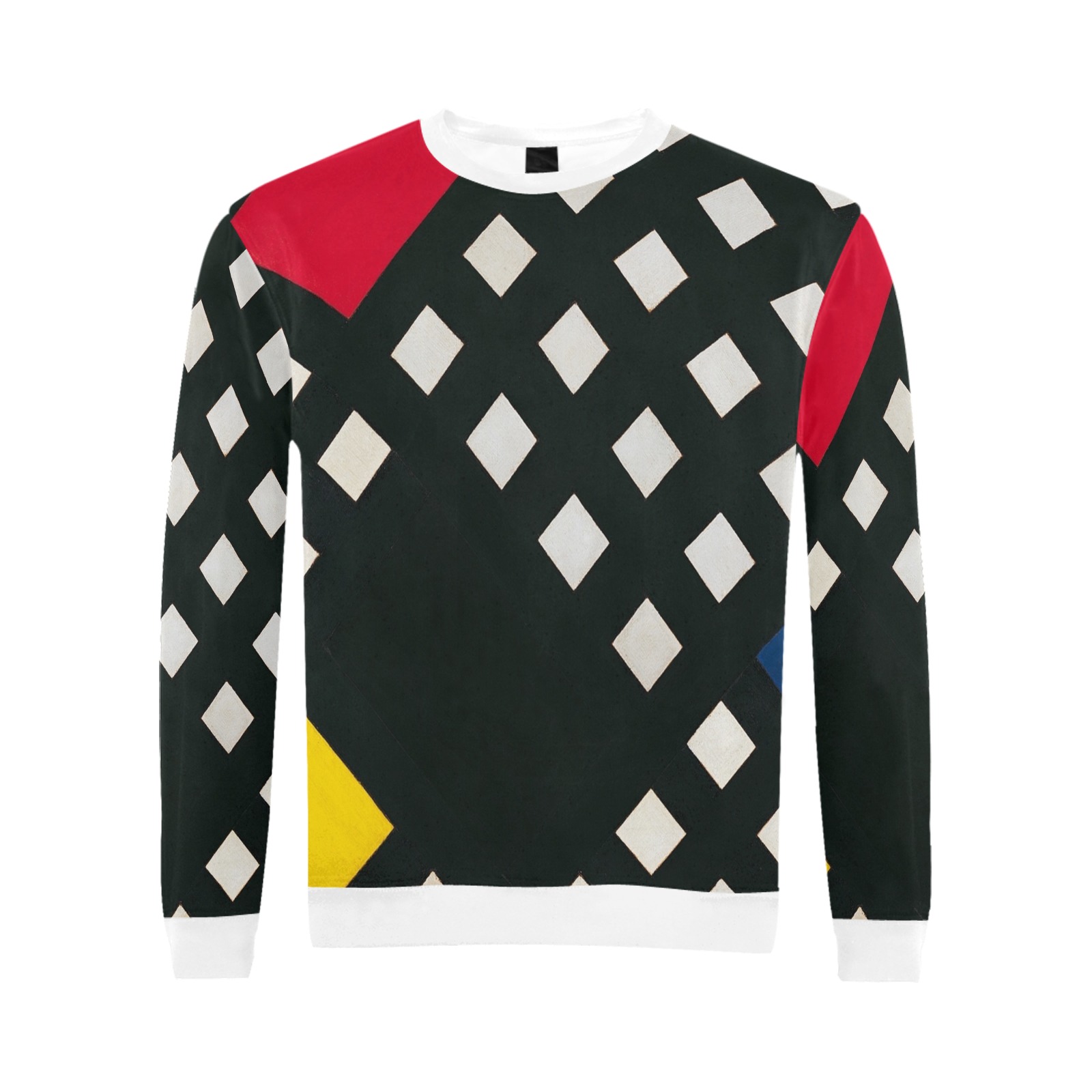 Counter-composition XV by Theo van Doesburg- All Over Print Crewneck Sweatshirt for Men (Model H18)