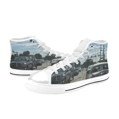 IMG_4138 Men’s Classic High Top Canvas Shoes (Model 017)