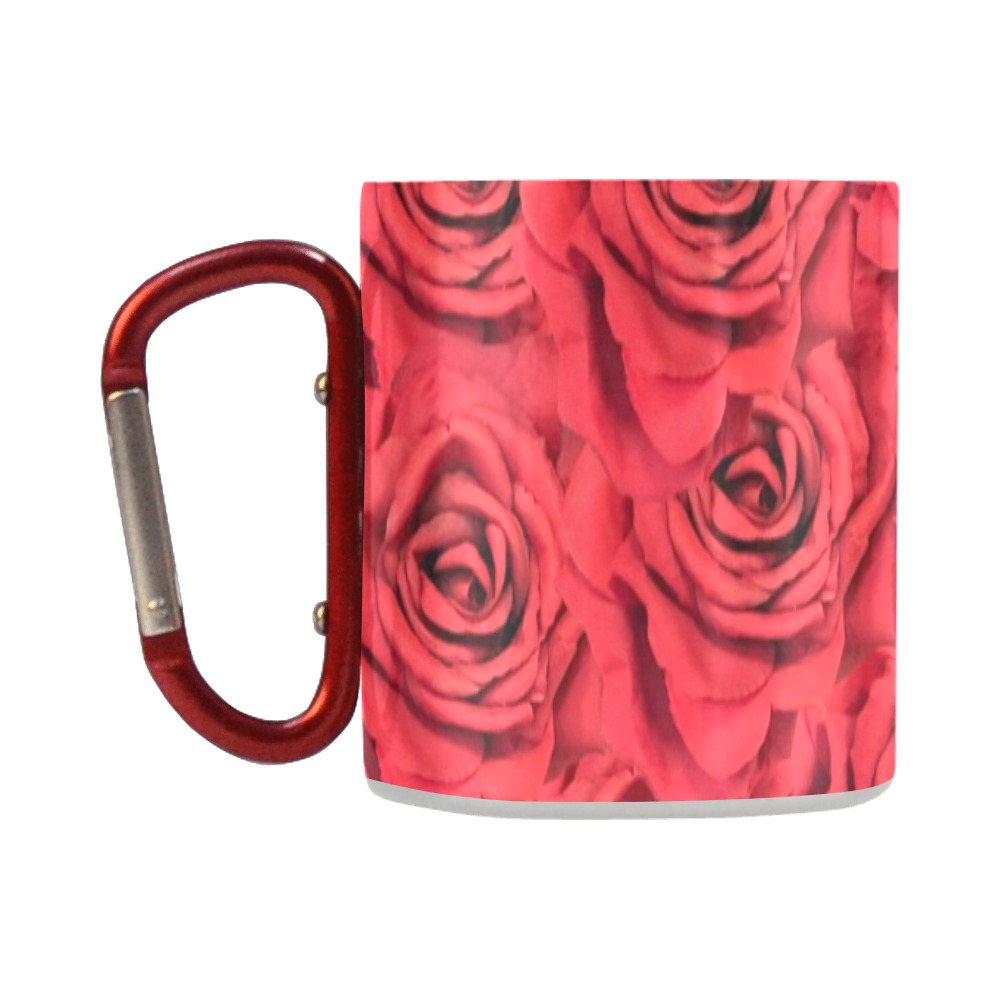 Radical Red Roses Classic Insulated Mug(10.3OZ)