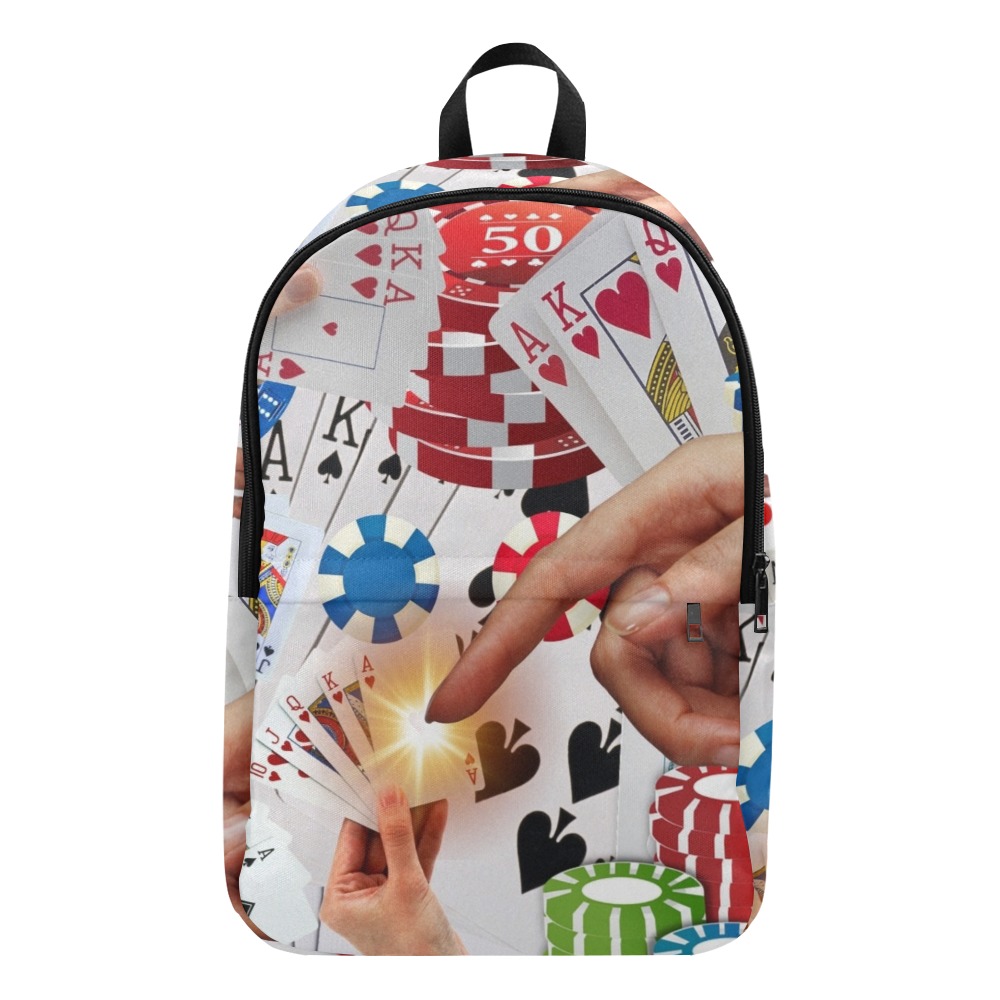 POKER NIGHT TOO Fabric Backpack for Adult (Model 1659)