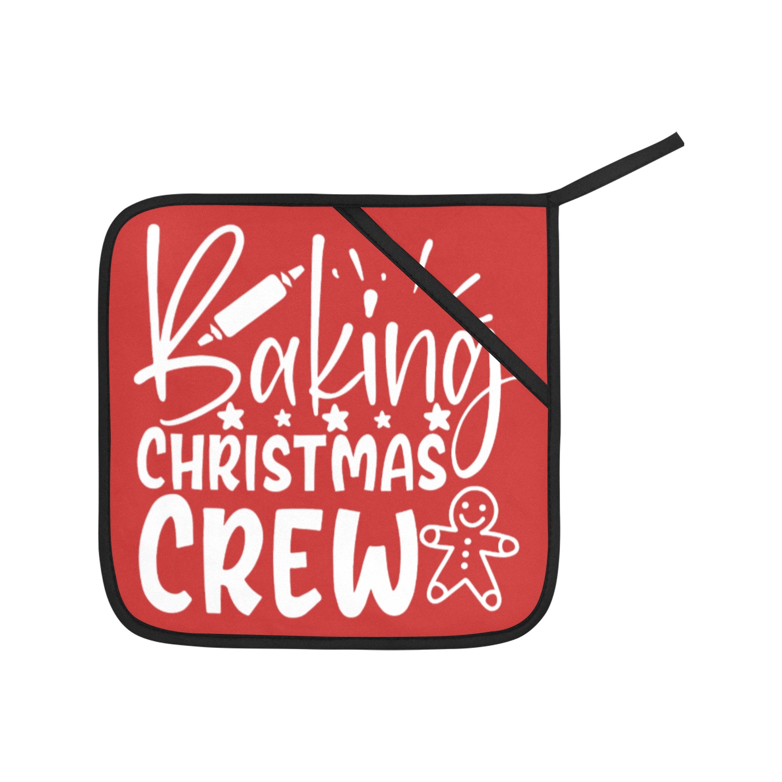 Baking Christmas Crew Oven Mitt & Pot Holder