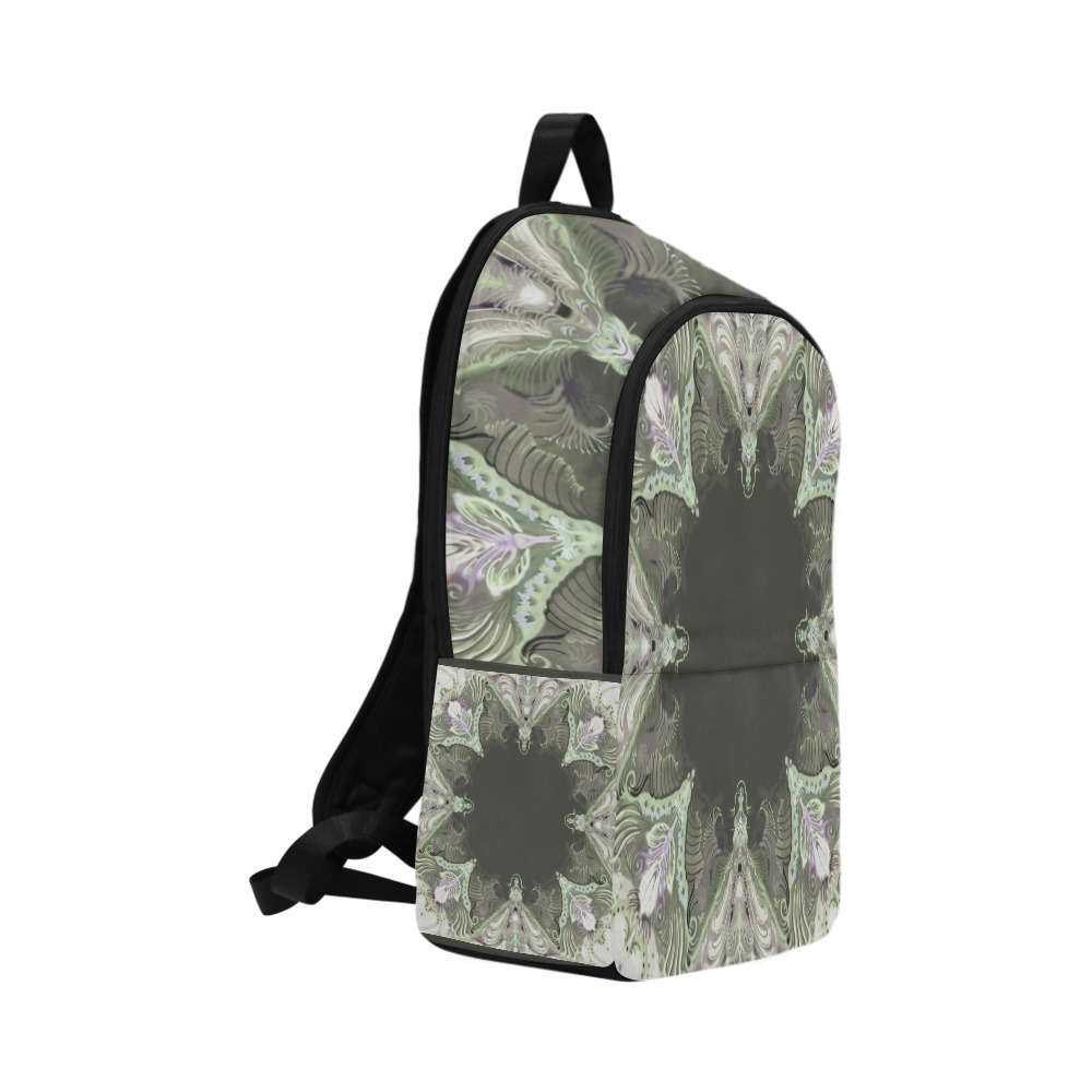 dragon flowers10 Fabric Backpack for Adult (Model 1659)