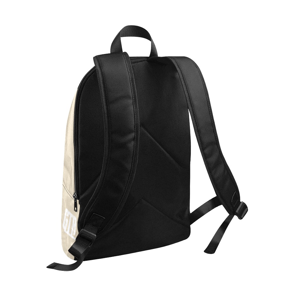 GTR-BEIGE Fabric Backpack for Adult (Model 1659)