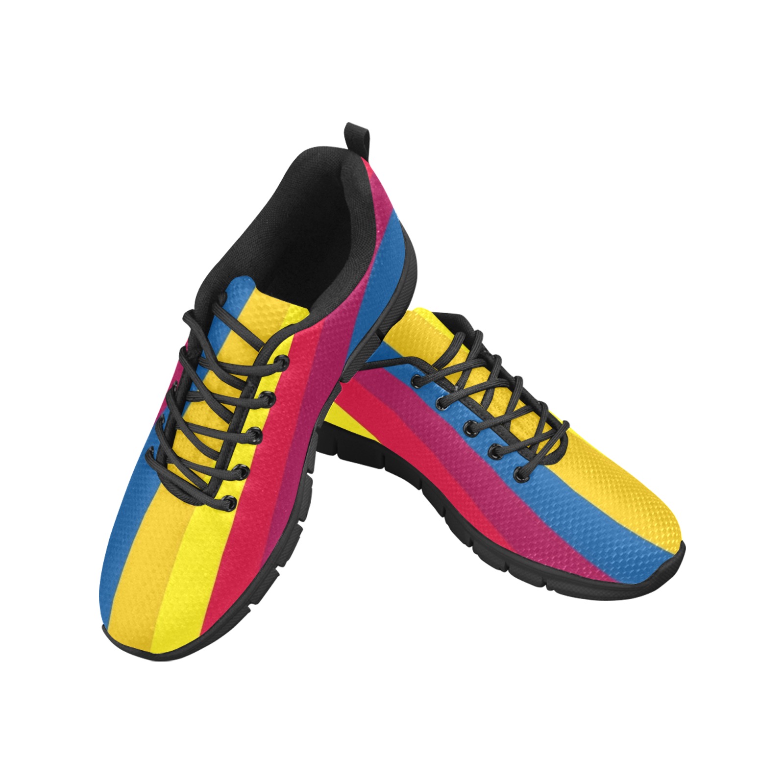Colors by Fetishworld Men's Breathable Running Shoes (Model 055)
