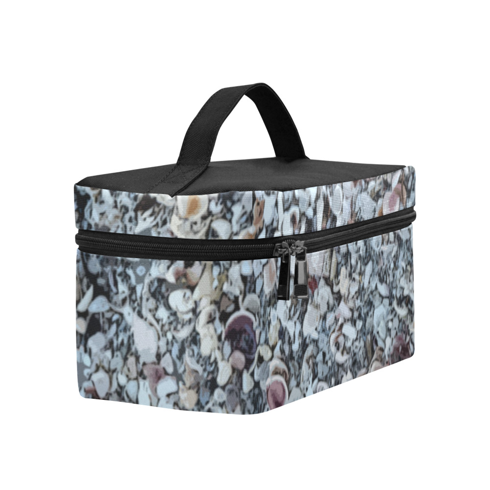 Shells On The Beach 7294 Cosmetic Bag/Large (Model 1658)