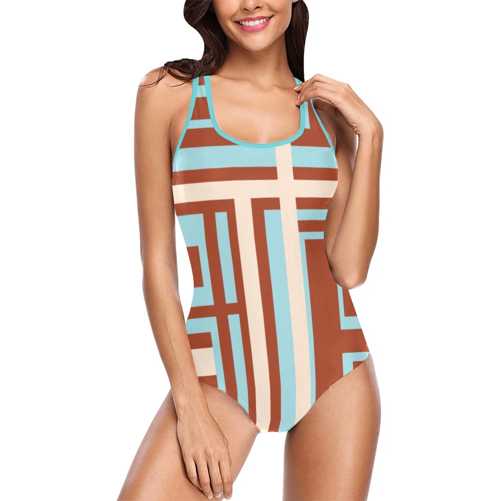 Model 1 Vest One Piece Swimsuit (Model S04)