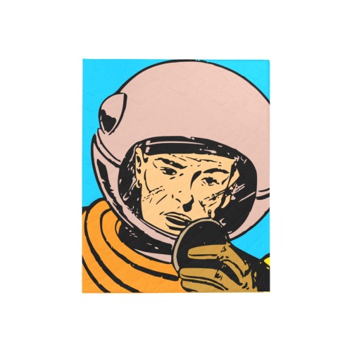 astronaut Quilt 40"x50"