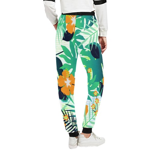 GROOVY FUNK THING FLORAL Unisex All Over Print Sweatpants (Model L11)
