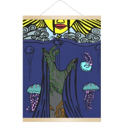 Sorrow in Color Hanging Poster 18"x24"