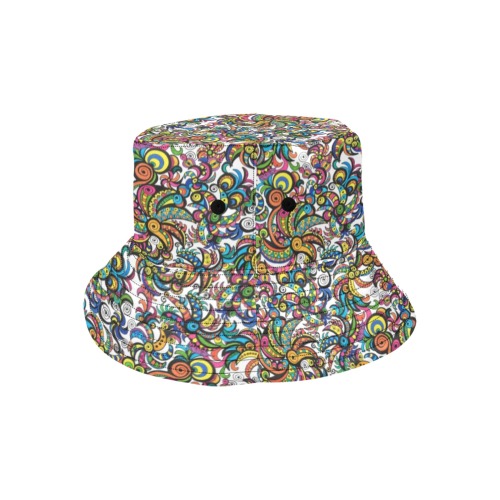 Apocalyptic Parrots Unisex Summer Bucket Hat