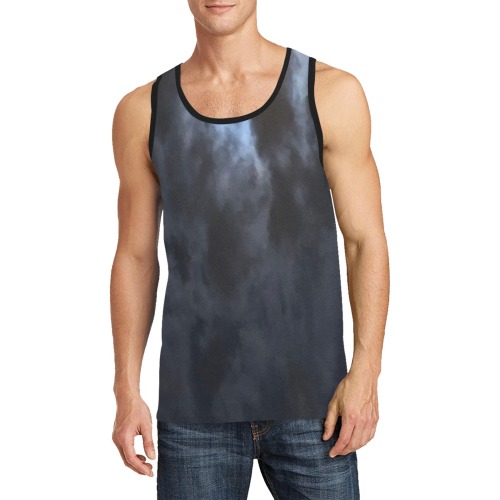 Mystic Moon Collection Men's All Over Print Tank Top (Model T57)