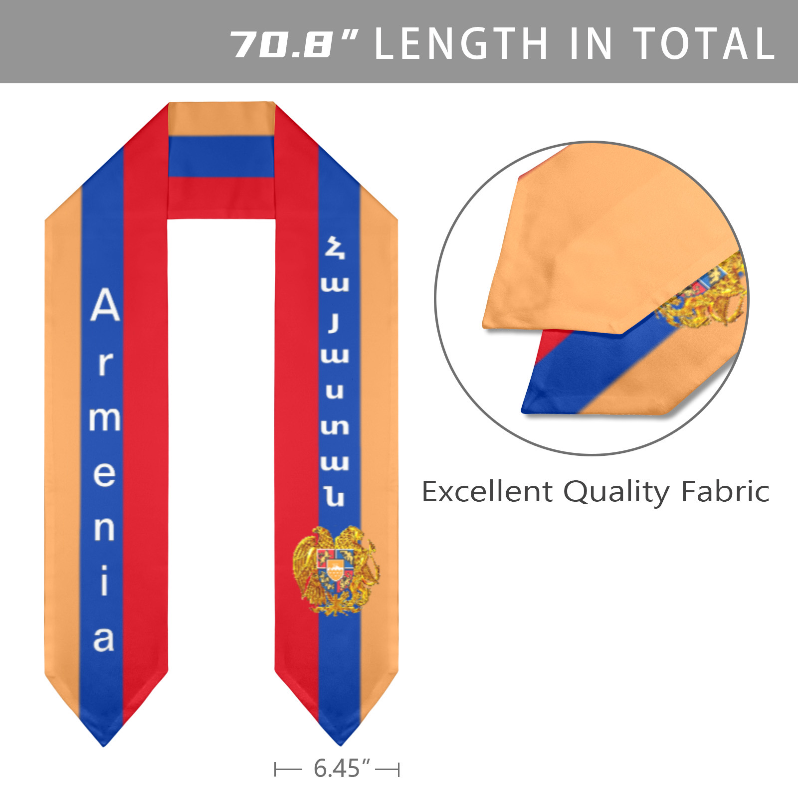 Armenia Graduation Stole