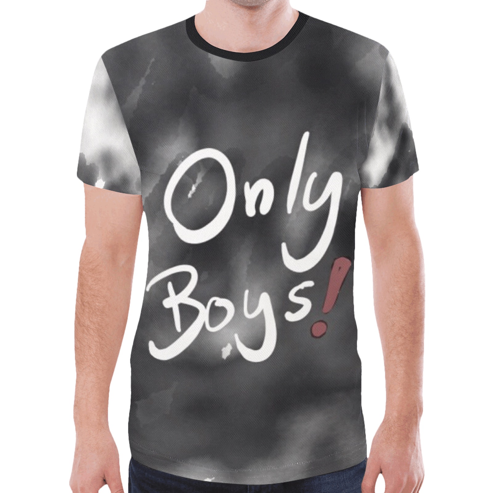 onlyboys New All Over Print T-shirt for Men (Model T45)