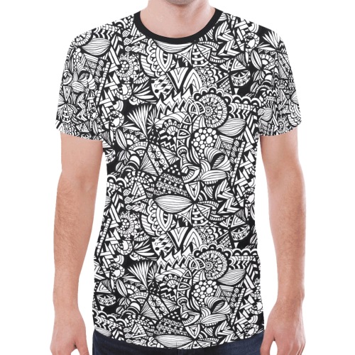 Mind Meld New All Over Print T-shirt for Men (Model T45)