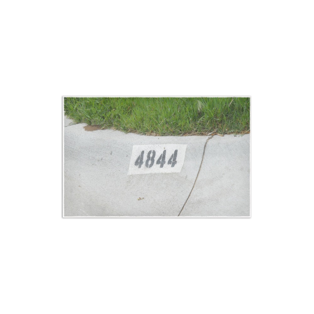 Street Number 4844 Area Rug 2'7"x 1'8‘’